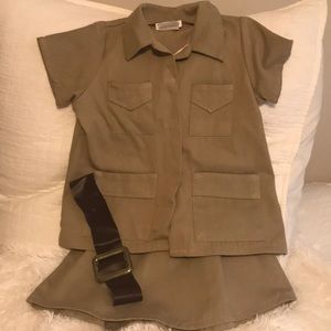 Zoo keeper girl Halloween outfit